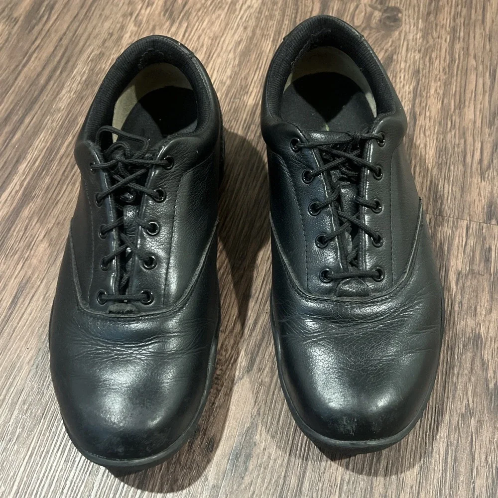 KURU Chicane Mens Black Size 9 Leather Comfort Trail Hiking Walking Shoes